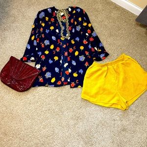 Floral and vintage (80’s) style no blazer